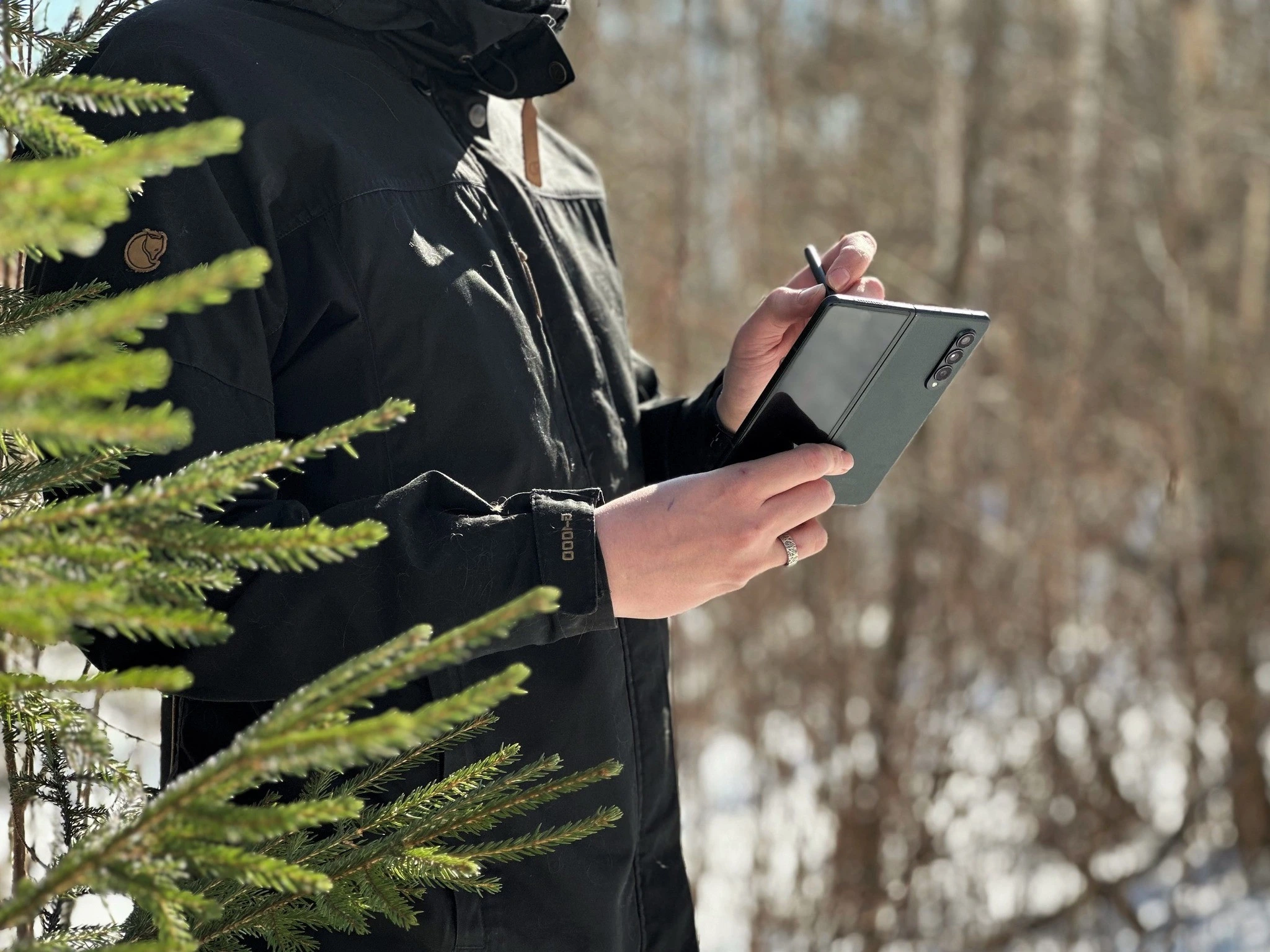 Mobile app for fieldwork