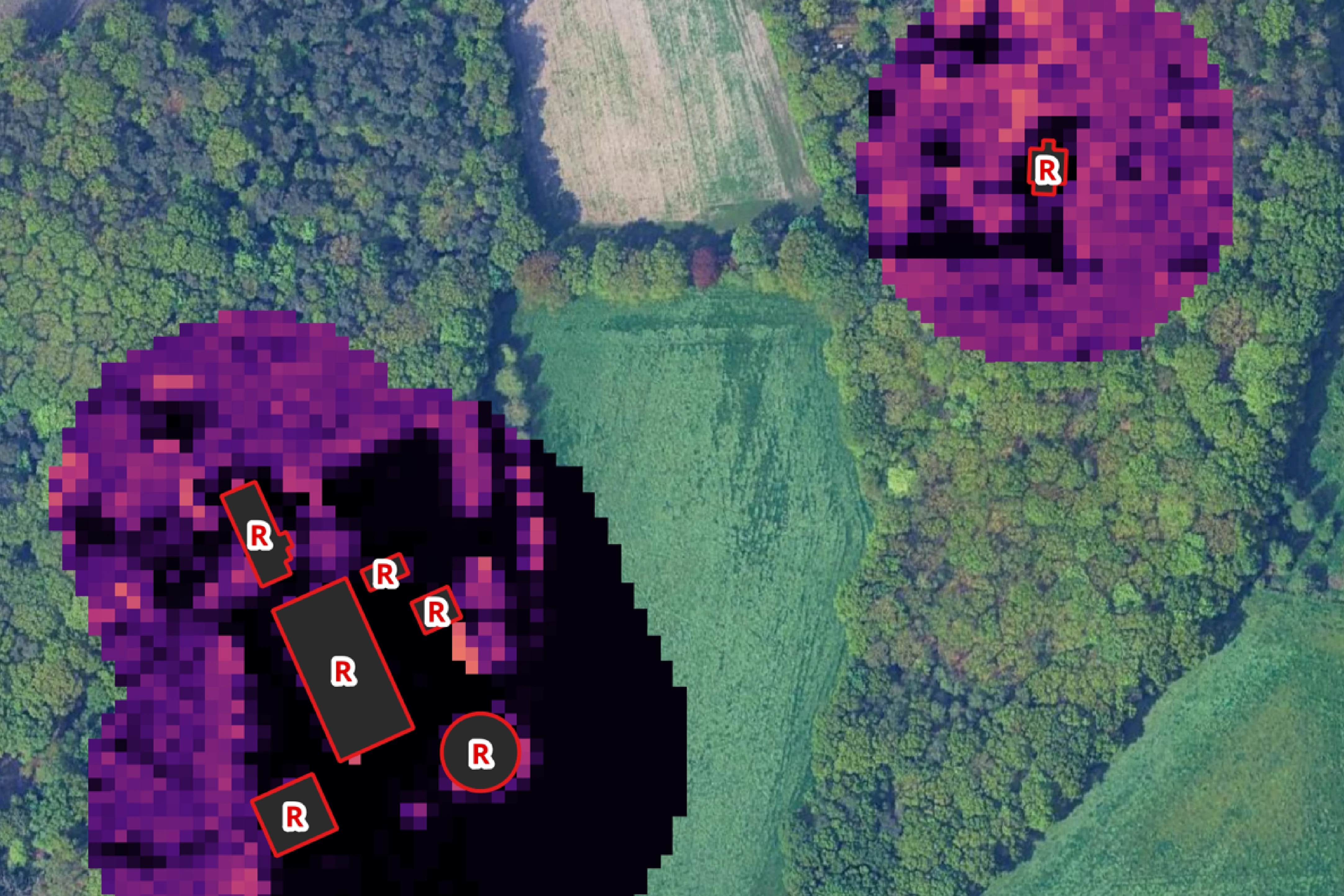 Canopy Fuel Weight map