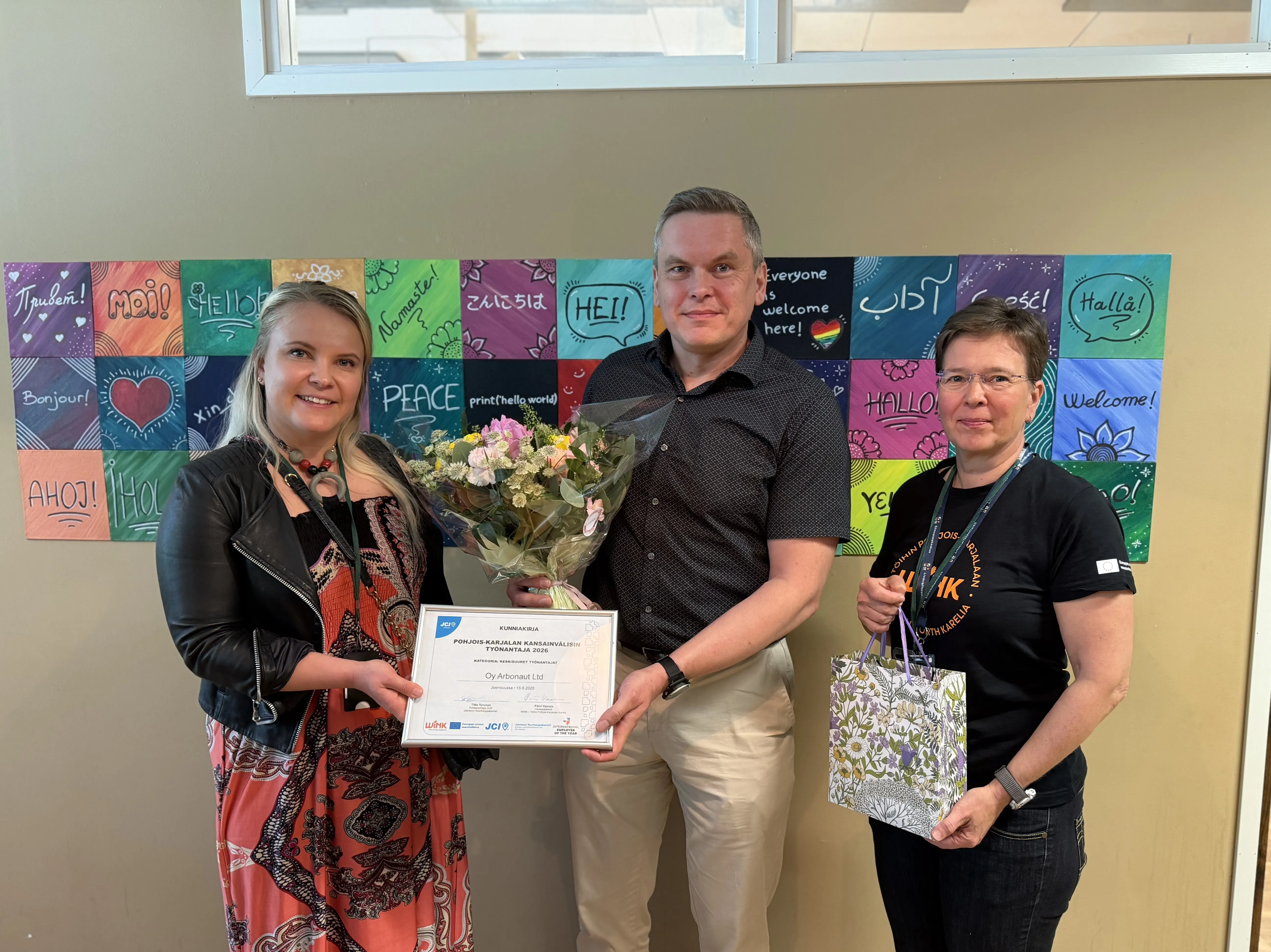 Award of International Employer of the Year