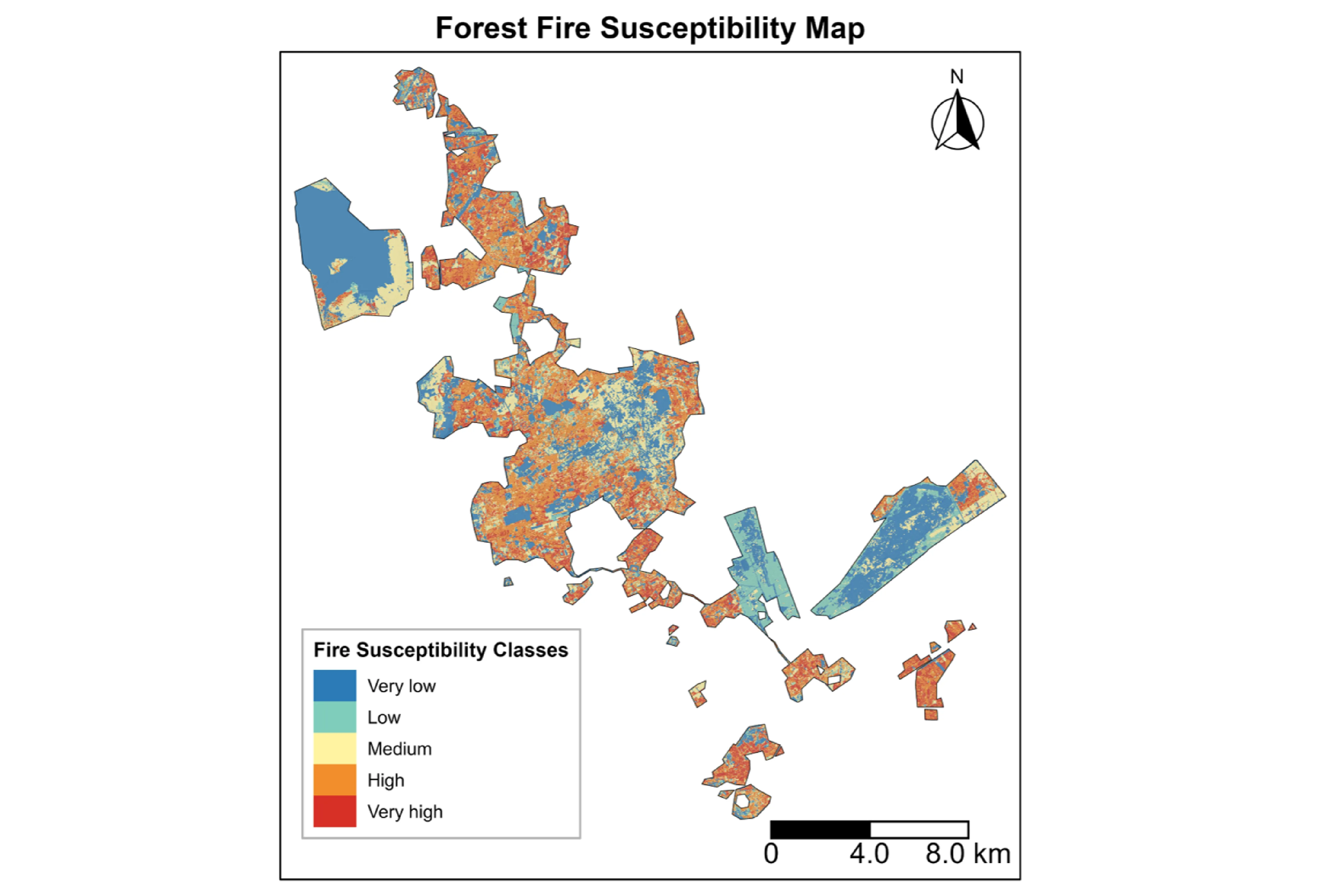 Fire Susceptibility Map