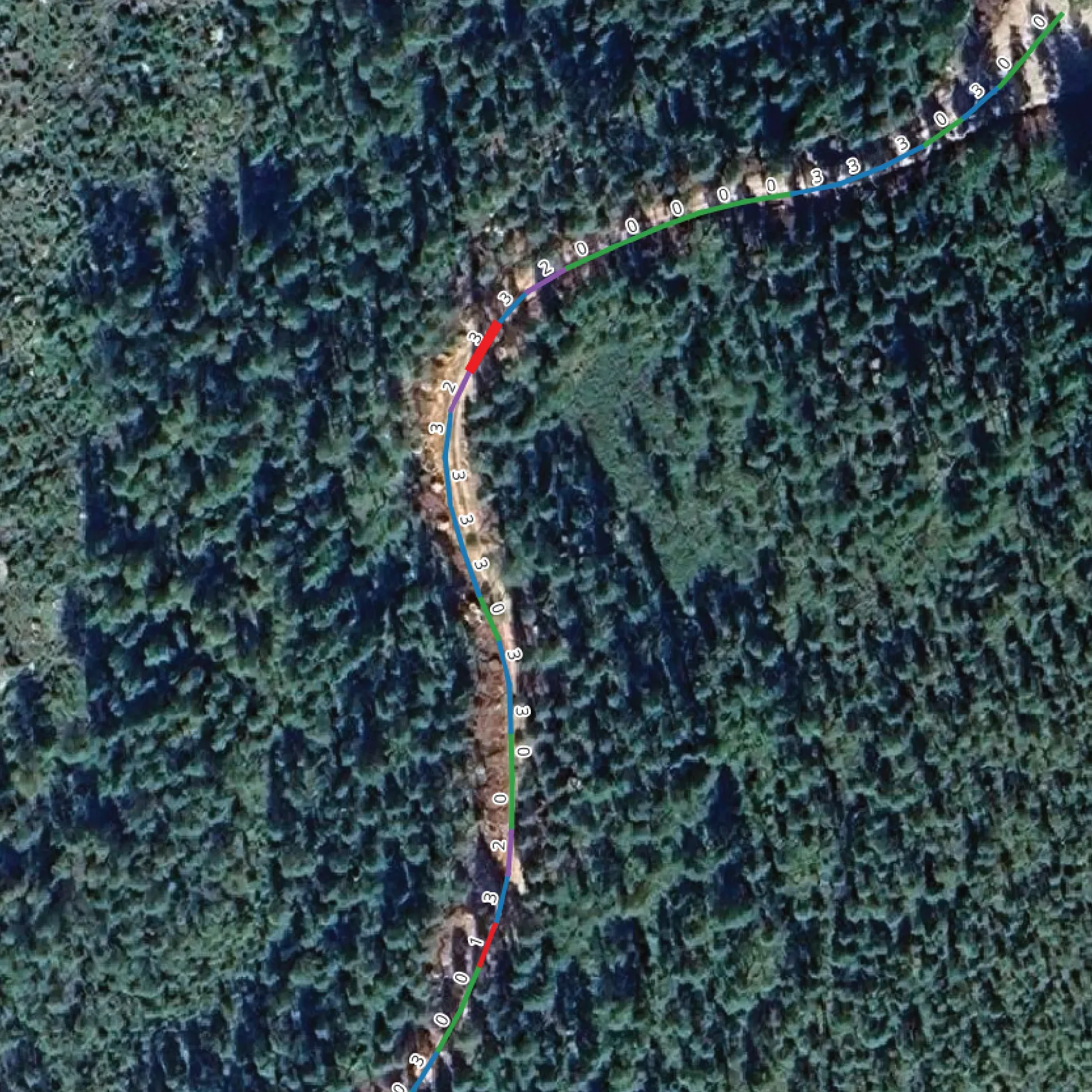 Site index of forests