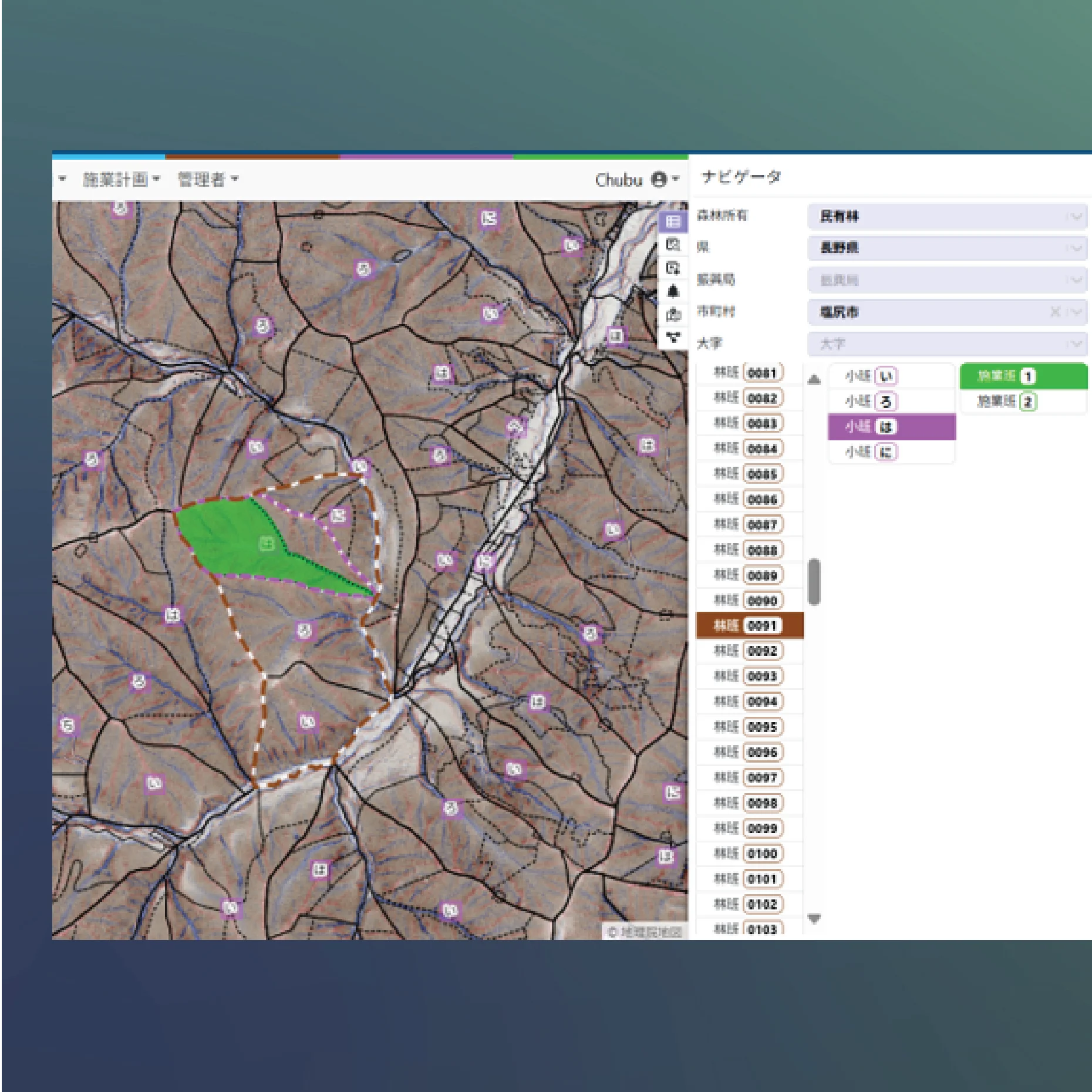 ForPas software for Nagano prefecture