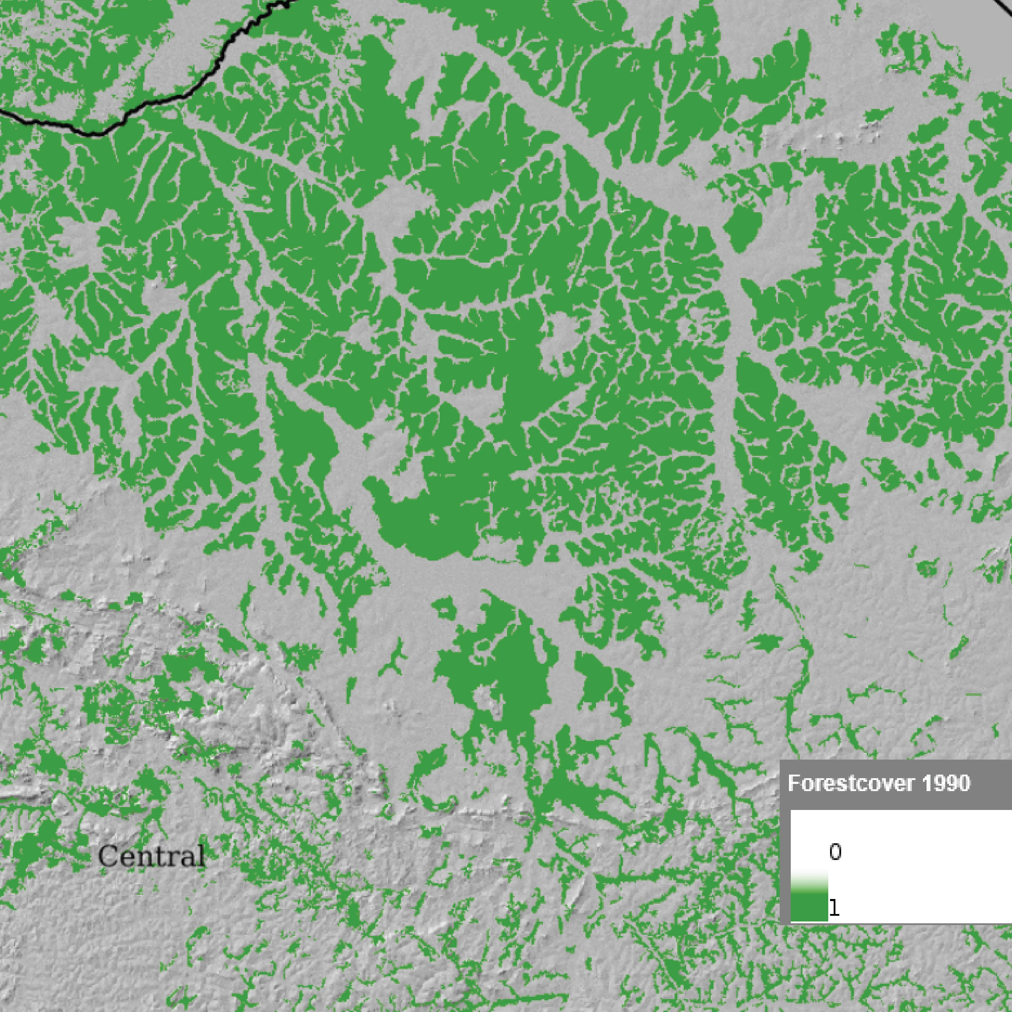 Forest cover: historical data